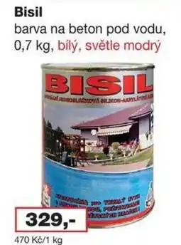 Barevný ráj Bisil barva na beton pod vodu nabídka