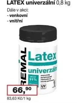 Barevný ráj LATEX univerzální nabídka