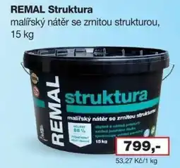 Barevný ráj REMAL Struktura malířský nátěr se zrnitou strukturou nabídka
