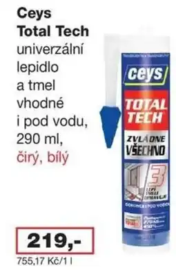 Barevný ráj Ceys Total Tech nabídka