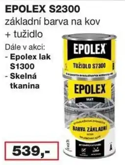 Barevný ráj EPOLEX S2300 základní barva na kov + tužidlo nabídka