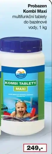 Barevný ráj Probazen Kombi Maxi multifunkční tablety do bazénové vody nabídka