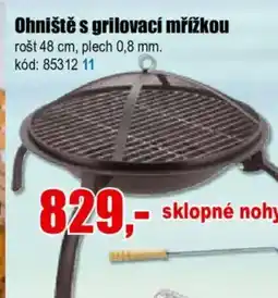EVA Ohniště s grilovací mřížkou nabídka