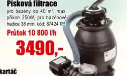 EVA Písková filtrace nabídka