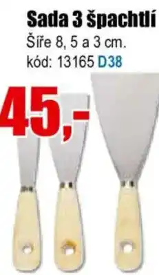 EVA Sada 3 špachtlí nabídka