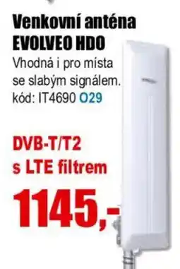 EVA Venkovní anténa EVOLVEO HDO nabídka