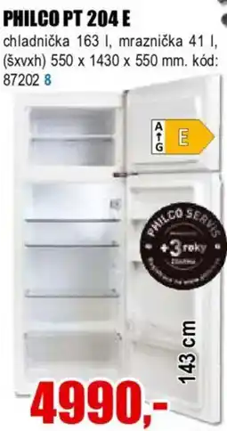 EVA PHILCO PT 204 E nabídka
