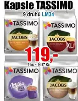 EVA Kapsle TASSIMO nabídka