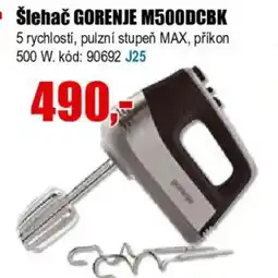 EVA Šlehač GORENJE M500DCBK nabídka