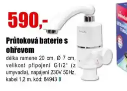 EVA Průtoková baterie s ohřevem nabídka