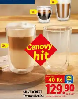 Lidl SILVERCREST Termo sklenice nabídka