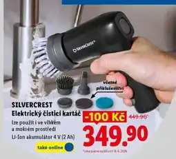Lidl SILVERCREST Elektrický čisticí kartáč nabídka