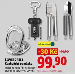 Lidl Silvercrest Kuchyňské pomůcky nabídka