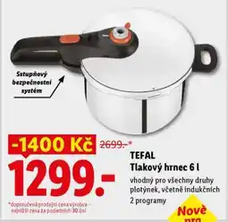 Lidl TEFAL Tlakový hrnec 6 l nabídka