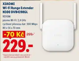 Lidl XIAOMI Wi-Fi Range Extender N300 DVB4398GL nabídka