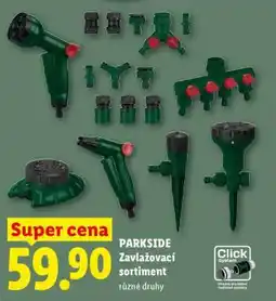 Lidl PARKSIDE Zavlažovací sortiment nabídka
