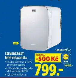 Lidl SILVERCREST Mini chladnička nabídka