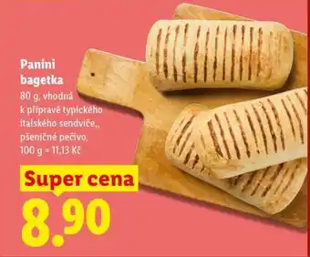 Lidl Panini bagetka nabídka