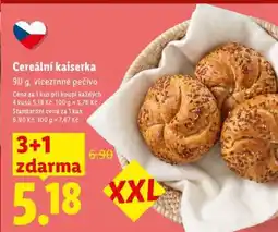 Lidl Cereální Kaiserka nabídka