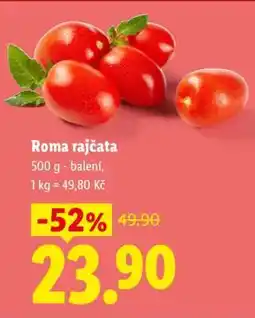 Lidl ROMA RAJČATA nabídka