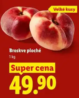 Lidl Broskve ploché nabídka