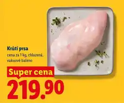 Lidl Krůtí prsa nabídka