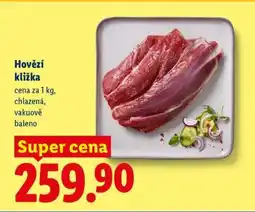 Lidl Hovězí kližka nabídka