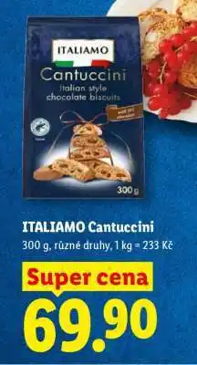 Lidl ITALIAMO CANTUCCINI nabídka