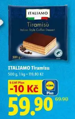 Lidl Italiamo TIRAMISU nabídka