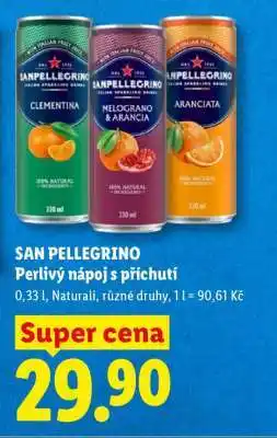 Lidl San Pellegrino nabídka