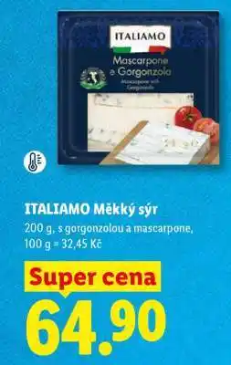 Lidl ITALIAMO Měkký sýr nabídka