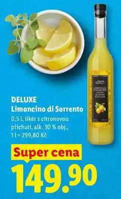 Lidl DELUXE Limoncino di Sorrento nabídka