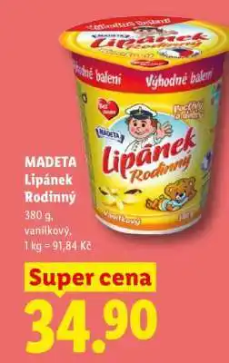Lidl Madeta Lipánek rodinný nabídka