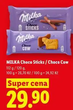 Lidl Milka Choco Sticks / Choco Cow nabídka