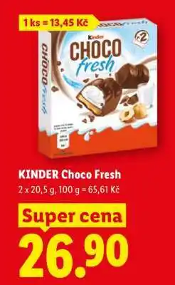 Lidl KINDER CHOCO FRESH nabídka