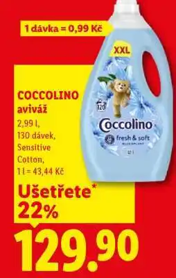 Lidl Coccolino aviváž nabídka