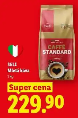 Lidl SELI Mletá káva nabídka