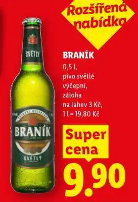 Lidl Braník nabídka