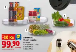 Lidl SilverCrest Otočný organizér nabídka
