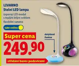 Lidl Livarno Stolní LED lampa nabídka