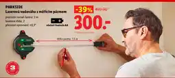 Lidl PARKSIDE Laserová vodováha s měřicím pásmem nabídka