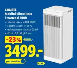 Lidl COMFEE Mobilní klimatizace Smartcool 7000 nabídka