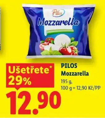 Lidl Pilos MOZZARELLA nabídka
