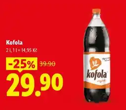 Lidl Kofola nabídka
