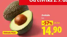 Lidl Avokádo nabídka