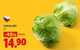 Lidl Ledový salát nabídka