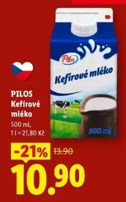 Lidl Pilos KEFÍROVÉ MLÉKO nabídka