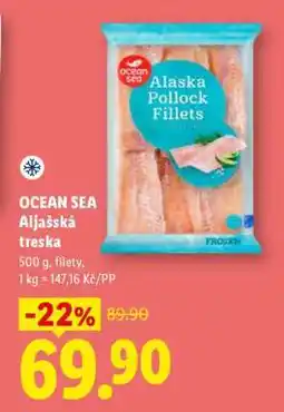 Lidl OCEAN SEA ALJAŠSKÁ TRESKA nabídka