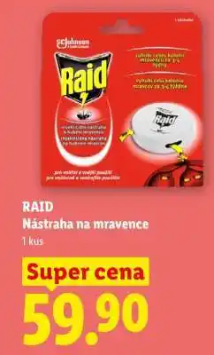 Lidl Raid Nástaha na mravence nabídka