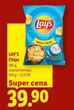 Lidl Lay’s chips nabídka